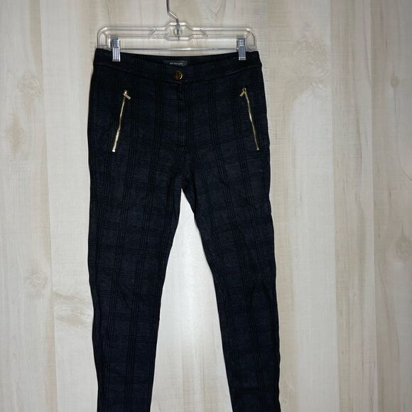 Ann Taylor gray and black patterned pants, size 6‎ - Picture 2 of 15